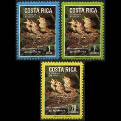 COSTA RICA 1979 - Scott# C747-9 Year of Child Set of 3 NH