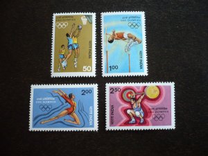 Stamps - India - Scott# 1061-1064 - Mint Never Hinged Set of 4 Stamps