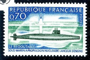 France, Scott #1259, Mint, Never Hinged