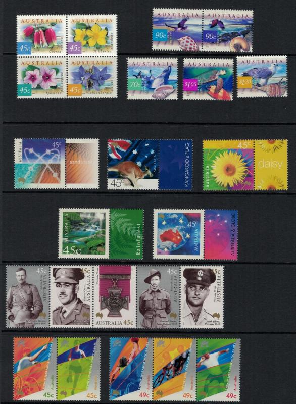 ‬1992 -2005 Australia Decimal Selection - Collection ‬MNH