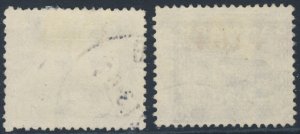 DENMARK 1921 SC #B1-B2, Complete Set, 1st Semi-Postals $137.50 *Bay Stamps*
