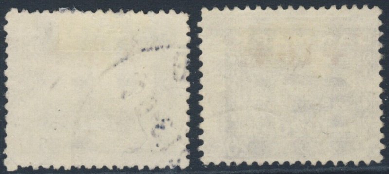 DENMARK 1921 SC #B1-B2, Complete Set, 1st Semi-Postals $137.50 *Bay Stamps*