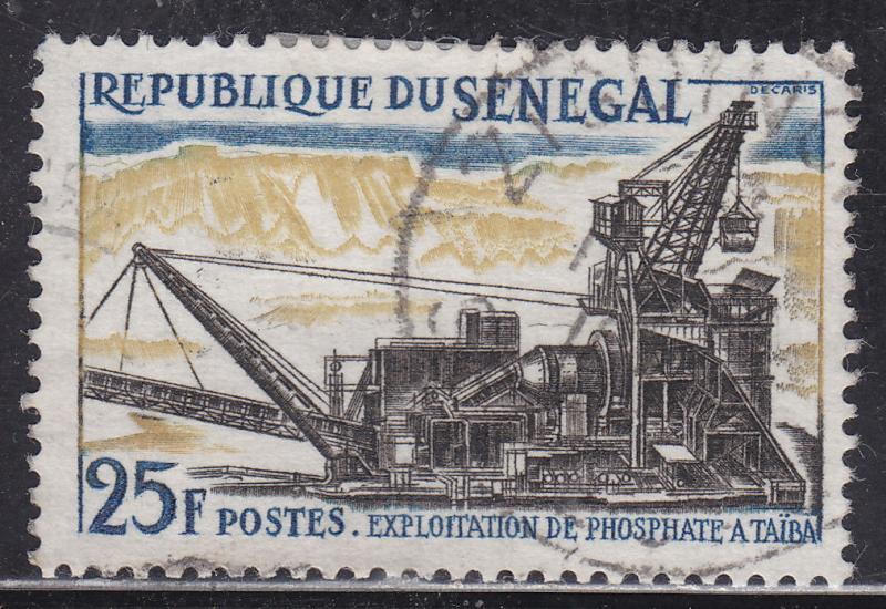 Senegal 234 Extraction of Phosphate Ore at Taiba 1964