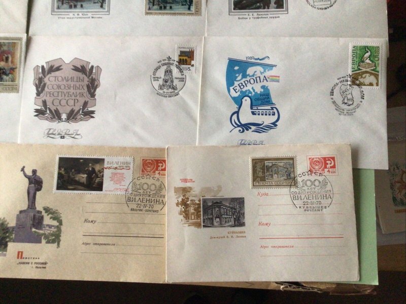 Russian Vintage Covers 16 Items Ref A1237 