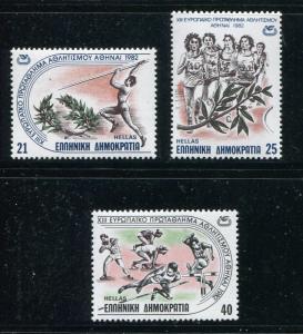 Greece #1424-6 MNH