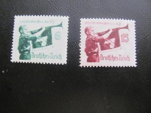 Germany 1935 MNH SC 463-464 SET XF 25 EUROS (203)