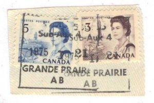 CANADA ALBERTA CANCEL   GRANDE PRAIRE   SUB POST OFFICE #4