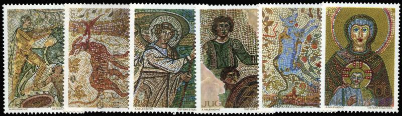 Yugoslavia 1011-6 MNH - Early Mosaics