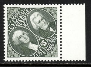 SCOTT 2592 1994 $5 WASHINGTON & JACKSON REGULAR ISSUE MNH OG VF!