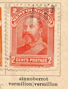 Newfoundland 1897-98 Early Issue Fine Used 2c. NW-11940