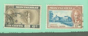 Montserrat #119/121 Used Multiple