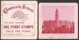 AUSTRALIA 1909 Commonwealth of Australia £1 booklet. Only 1 recorded.