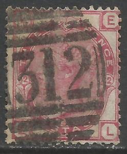 GREAT BRITAIN 61 VFU PLATE 12 A1357