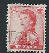 Fiji  QE II SG 301 Fine  Used