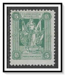 Marienwerder #1 Plebiscite Issue NG