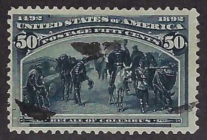 US Scott #240 Used F-VF