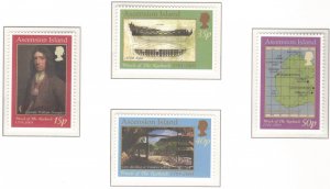 ASCENSION 2001 Wreck of the Roebuck Scott 769-72, SG 815-18; MNH