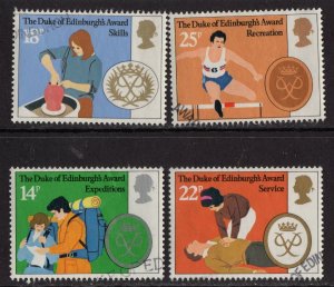 Thematic stamps GREAT BRITAIN 1981 DUKE OF ED AWARD 1162/5 used