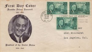 930 1c FRANKLIN D. ROOSEVELT - Unlisted & Unknown cachet
