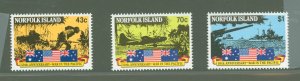 Norfolk Island #514-516  Single (Complete Set)