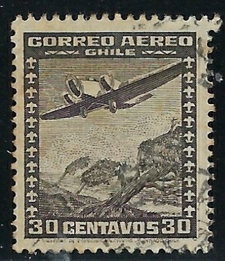 Chile C33 Used 1935 issue (fe5473)