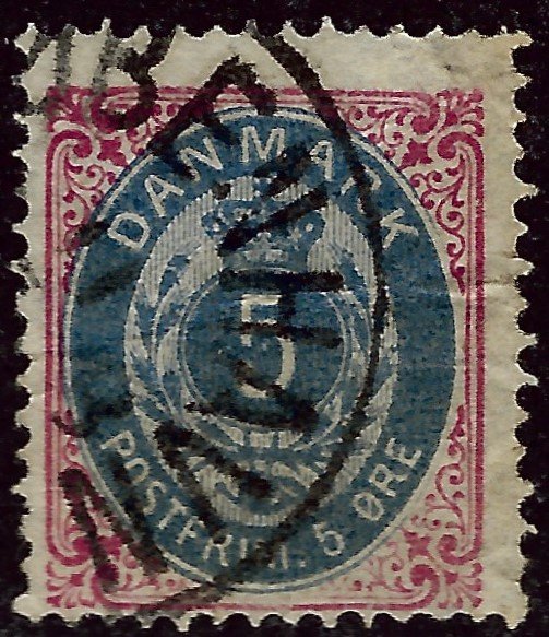 Denmark SC #27 Fine Used w/creases SC$72   ..Grab a Bargain!