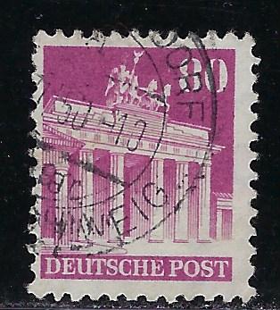 Germany AM Post Scott # 655, used