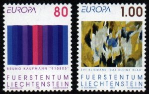 Liechtenstein # 995 - 996 MNH