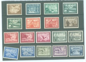 Germany #B148-B159 Unused Single (Complete Set)