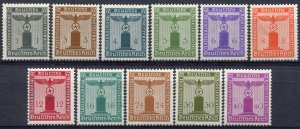 Deutsches Reich  Sc.# S12-22  MH