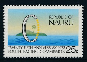 NAURU  Sc#89 South Pacific Commission 25th Anniversary (1972) MNH