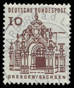 Germany #903 Wall Pavilion in Zwinger, Dresden; Used (0.25)