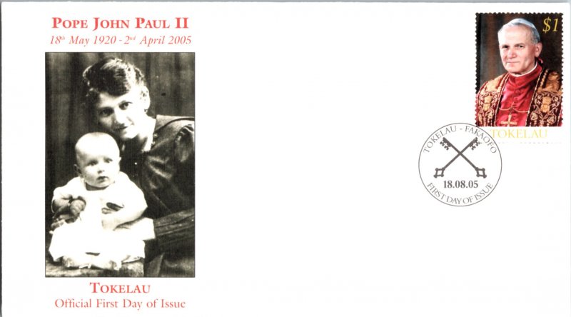 Tokelau Islands, Worldwide First Day Cover, Religion