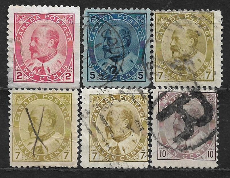 COLLECTION LOT OF 6 CANADA 1903+ STAMPS CLEARANCE