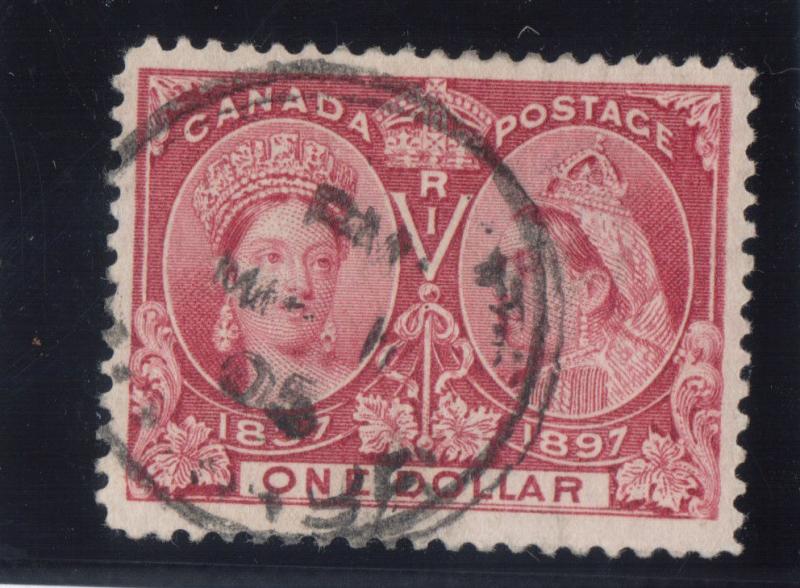 Canada #61 Very Fine+ Used With Ideal 1905 CDS Cancel **With Certificate**