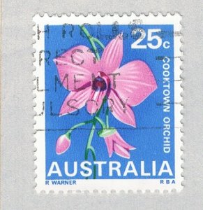 Australia Flower blue 25c (AP133002)