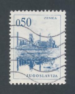 Yugoslavia 1966 Scott 836 used - 50p, Industrial Progress