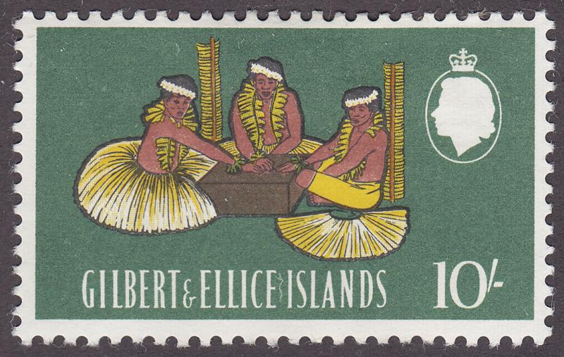 Gilbert & Ellice Islands 102 Men Beating Boxdrum 1965