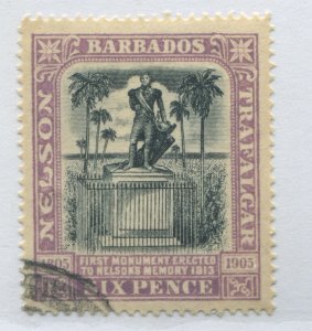 Barbados 1906 6d used