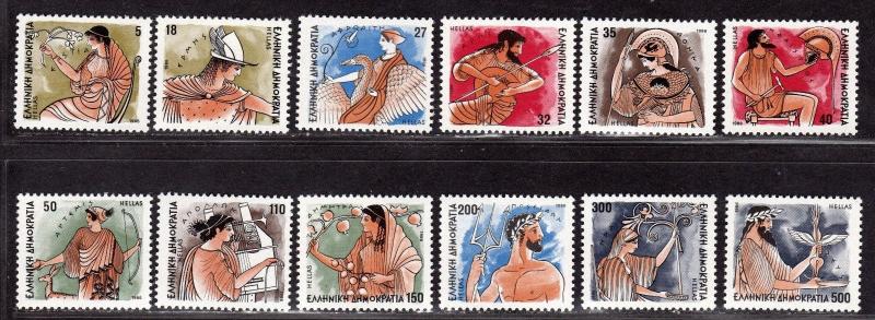 $Greece Sc#1546-57 M/NH, complete set, Cv. $22.60