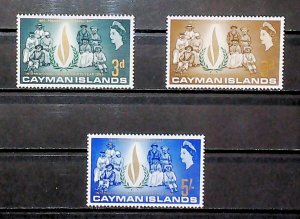 1968 British Colony Cayman Islands Human Rights Year MH* Full Set A23P20F12345-