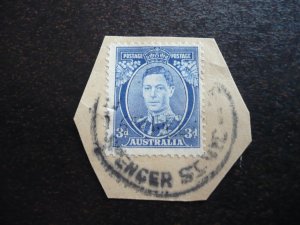 Stamps - Australia - Scott# 183 - Used Part Set of 1 Stamp