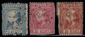 Netherlands #7-9  CV $42.50  defects