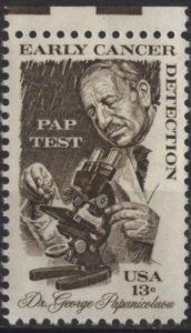 US 1754 (mnh) 13¢ George Papanicolaou, cytologist (1978)