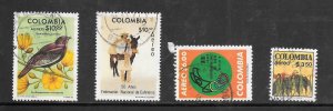 Colombia Mixture (my11) Used 10 Cent Collection / Lot