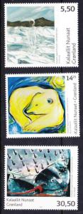 Greenland #515-17 MNH art series