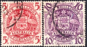 Australia #218-221 Used