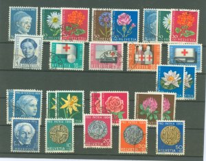 Switzerland #B324-43  Single (Complete Set)