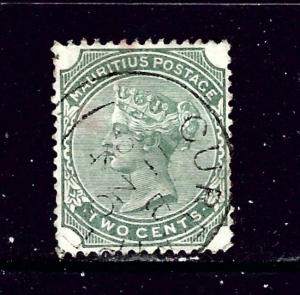 Mauritius 70 Used 1882 issue