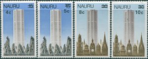 Nauru 1978 SG170-173 Surcharges set MNH